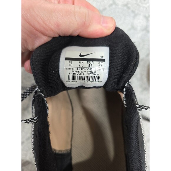 Nike Air Zoom Pegasus 35 Women Gray Pink Floral Running Shoes Size 10 - Picture 8 of 8